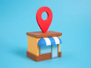 Google Maps search showing top 3 local businesses